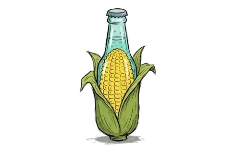 Rebus puzzle 17: an illustration hinting at "POPCORN"